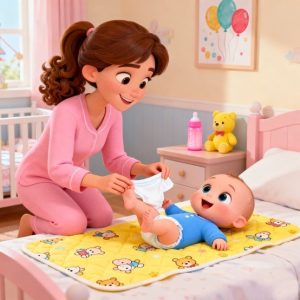 勤換尿布可預防嬰兒屁股破皮