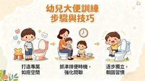幼兒大便訓練步驟與技巧