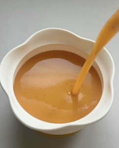 美味的嬰兒米糊